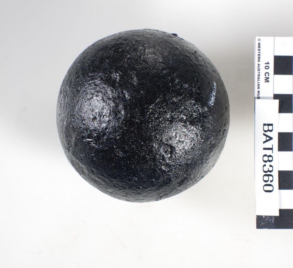 Armament artefact recovered from Batavia