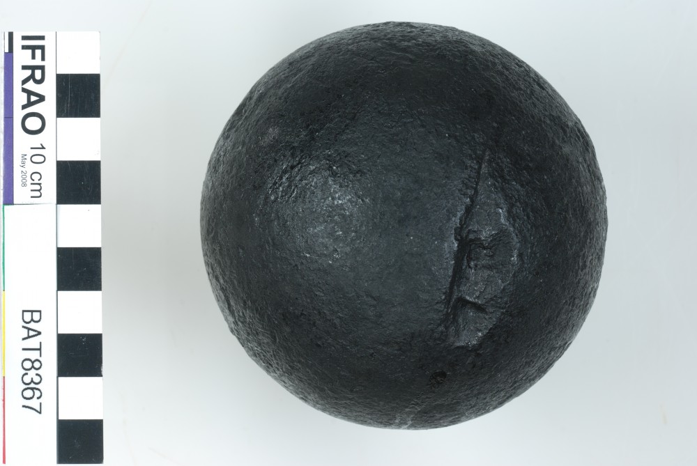 BAT8367 Armament artefact recovered from Batavia