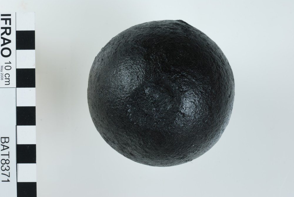 BAT8371 Armament artefact recovered from Batavia
