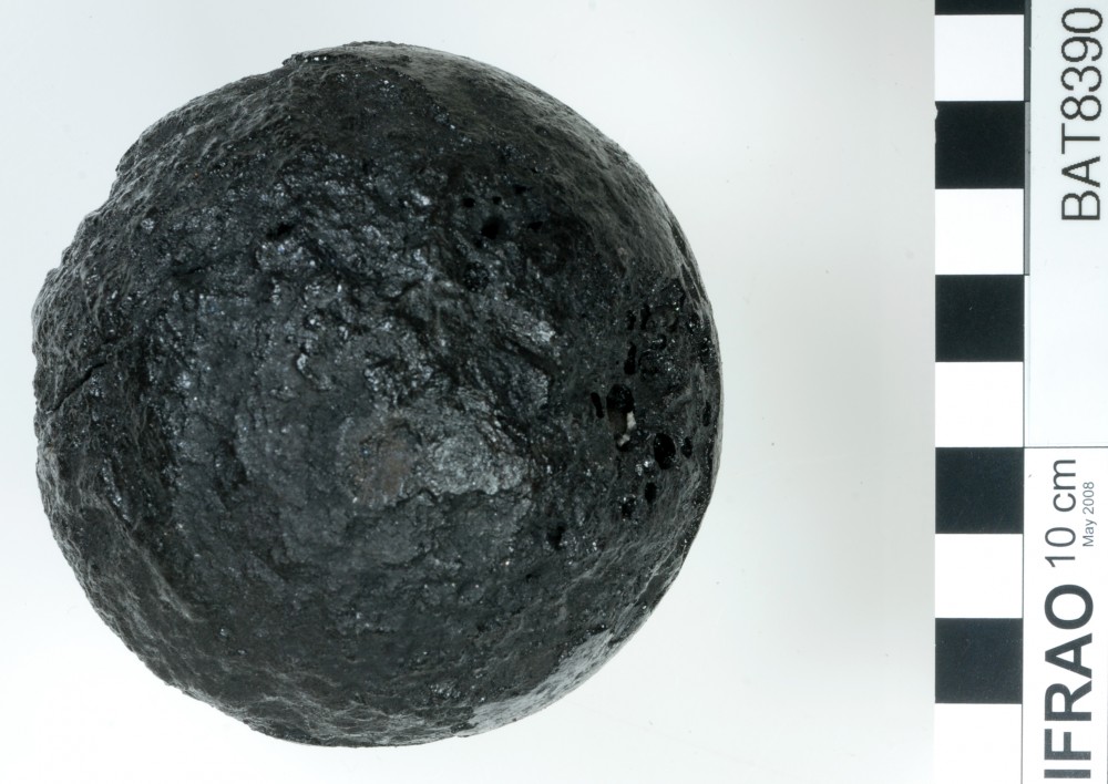 BAT8390 Armament artefact recovered from Batavia