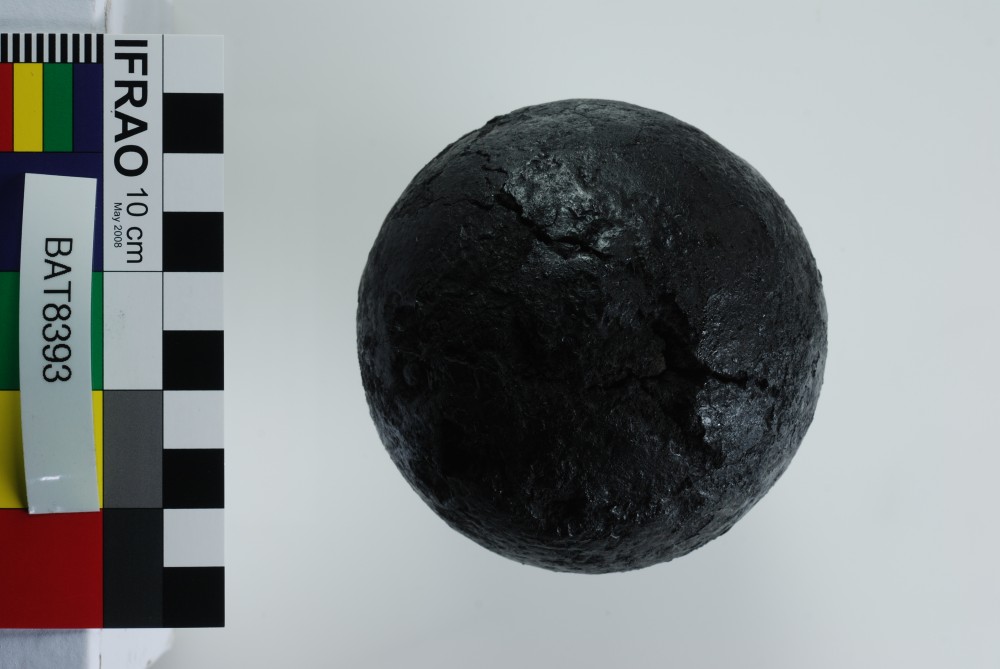 BAT8393 Armament artefact recovered from Batavia