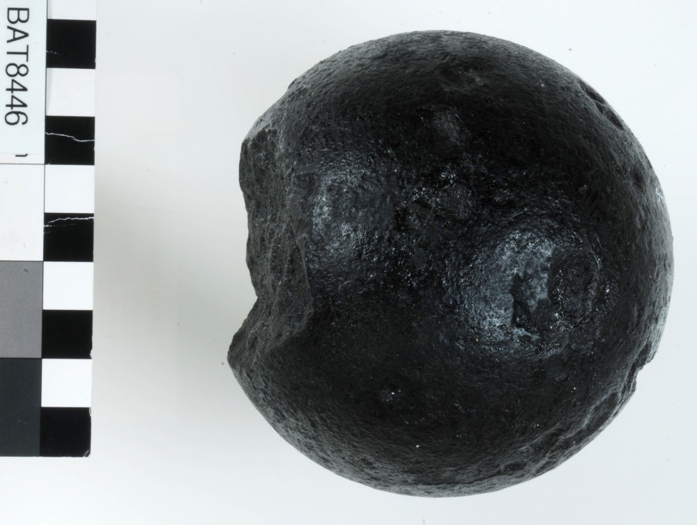 BAT8446 Armament artefact recovered from Batavia