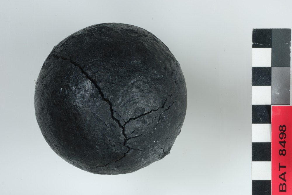 BAT8498 Armament artefact recovered from Batavia