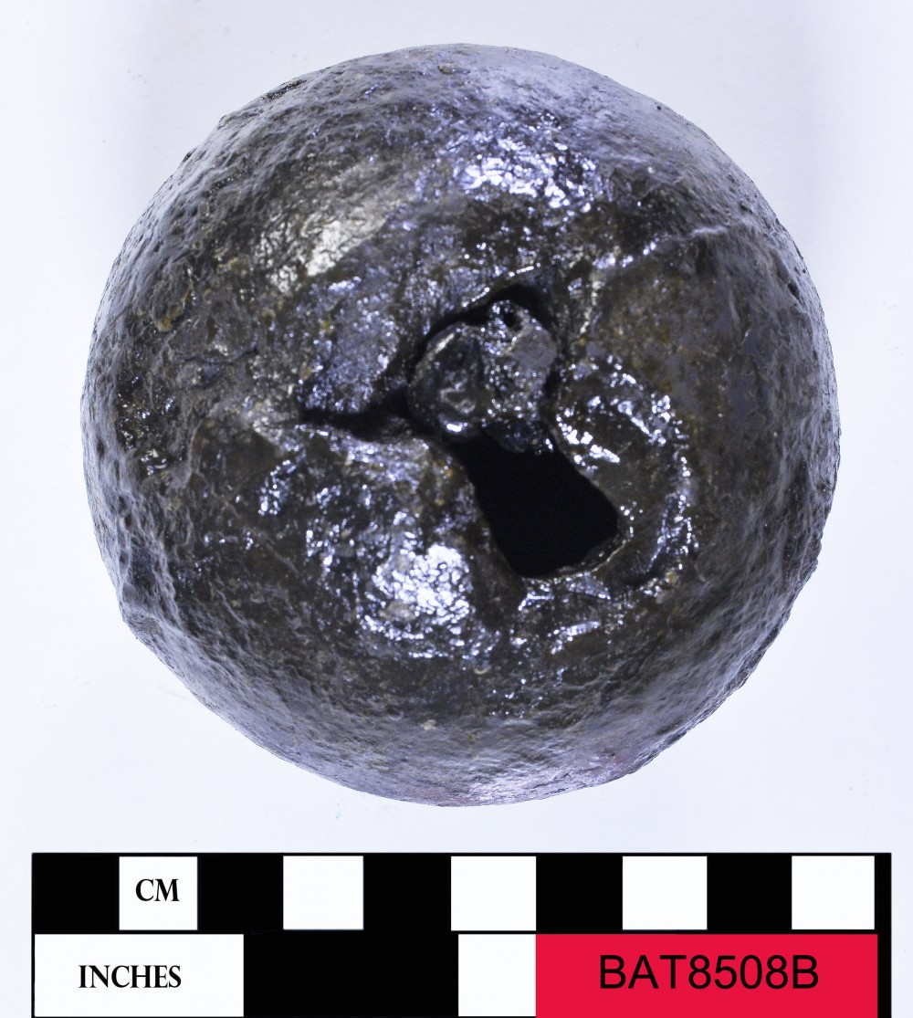 BAT8508B Armament artefact recovered from Batavia