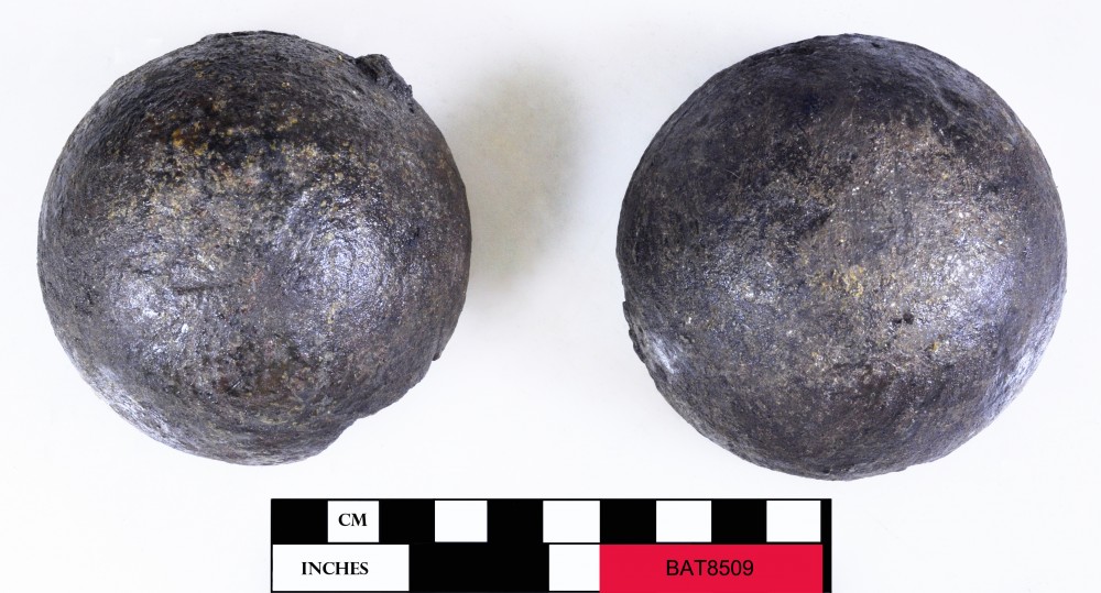 BAT8509 Armament artefact recovered from Batavia