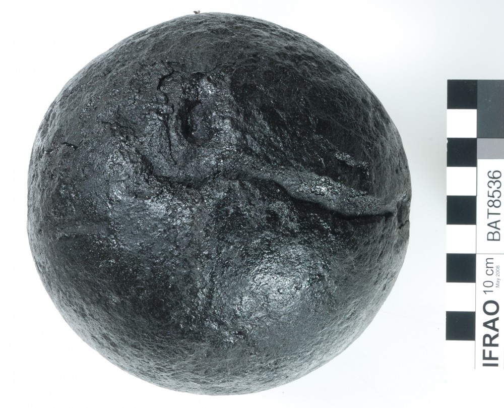 BAT8536 Armament artefact recovered from Batavia