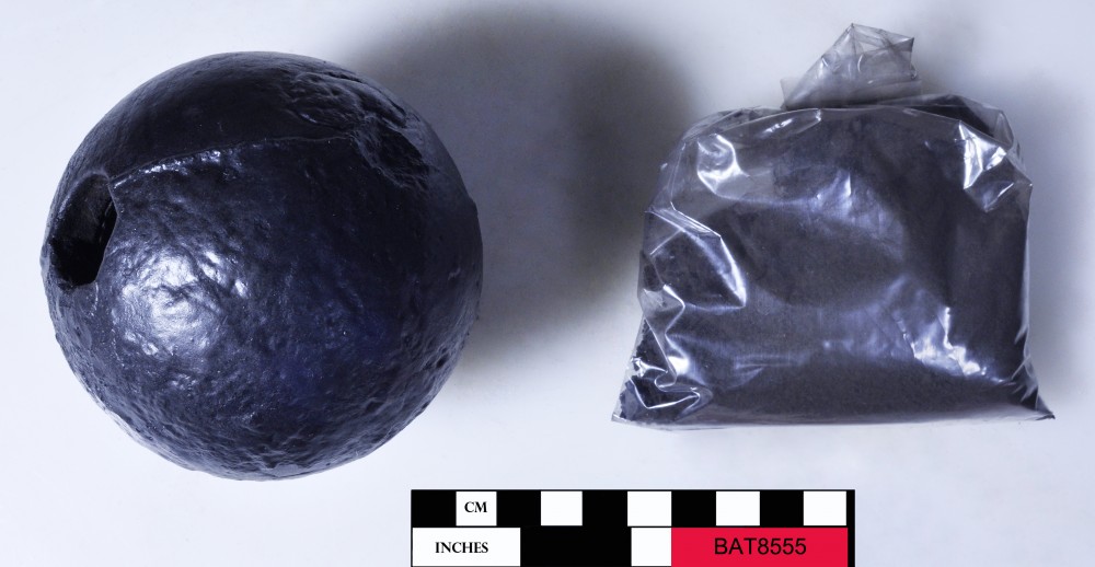 BAT8555 Armament artefact recovered from Batavia