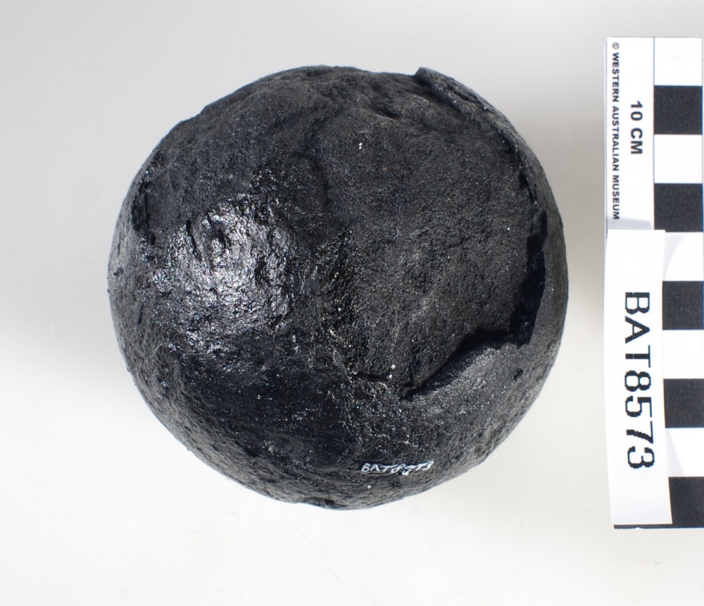 BAT8573 Armament artefact recovered from Batavia