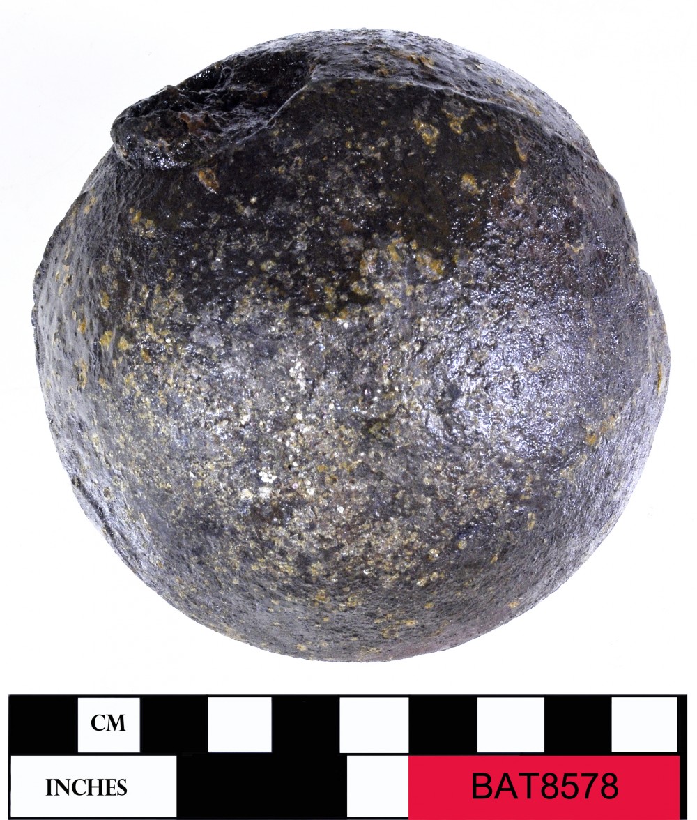 BAT8578 Armament artefact recovered from Batavia