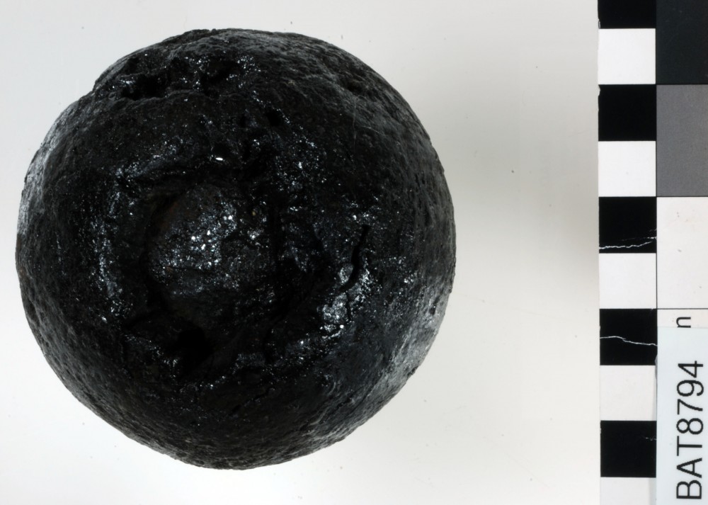 BAT8794 Armament artefact recovered from Batavia