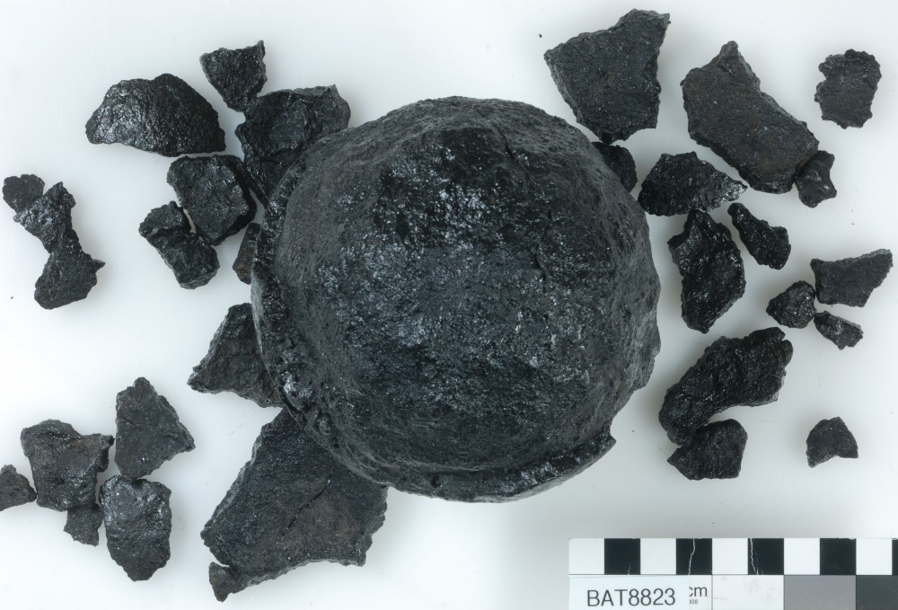 BAT8823 Armament artefact recovered from Batavia
