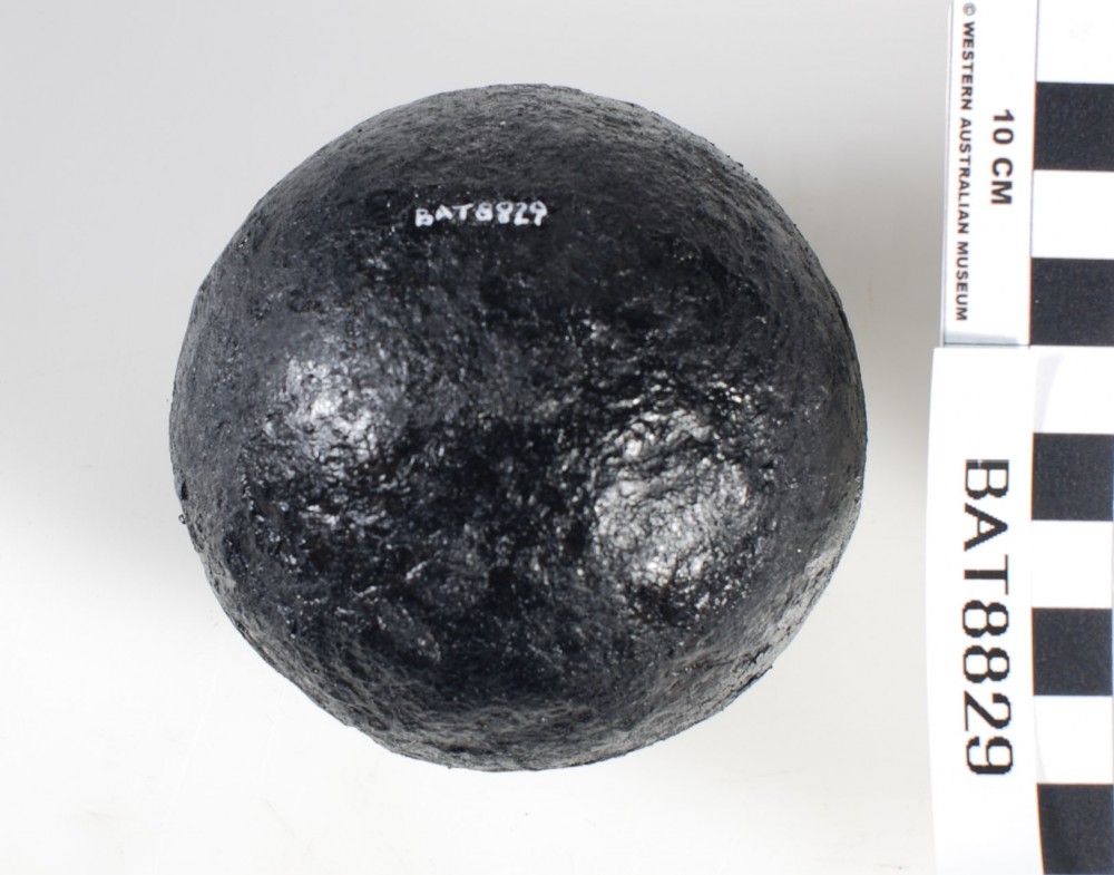 BAT8829 Armament artefact recovered from Batavia