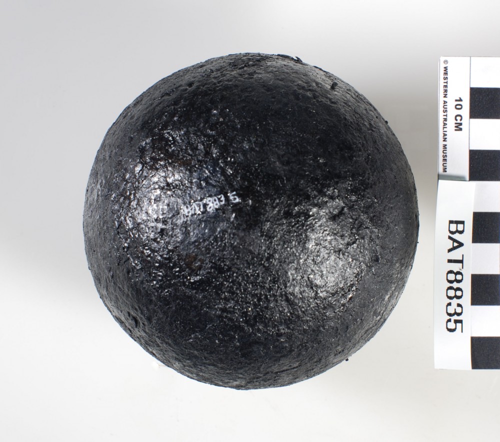 BAT8835 Armament artefact recovered from Batavia