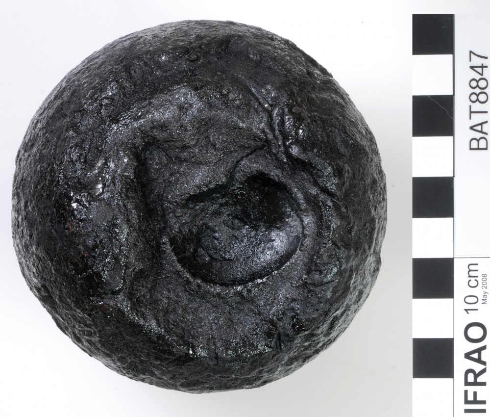 Armament artefact recovered from Batavia