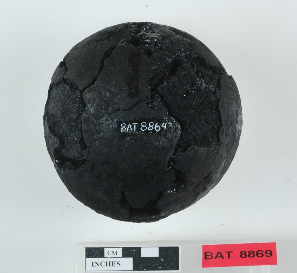 BAT8869 Armament artefact recovered from Batavia