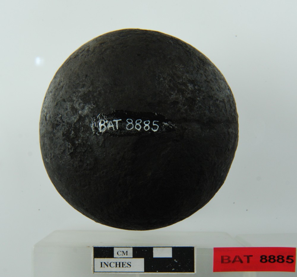 BAT8885 Armament artefact recovered from Batavia