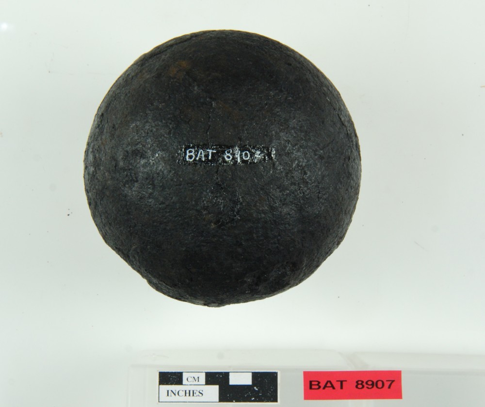 BAT8907 Armament artefact recovered from Batavia
