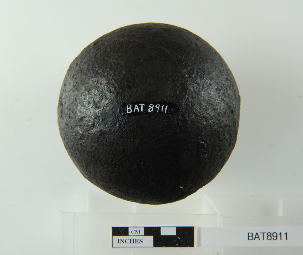 BAT8911 Armament artefact recovered from Batavia
