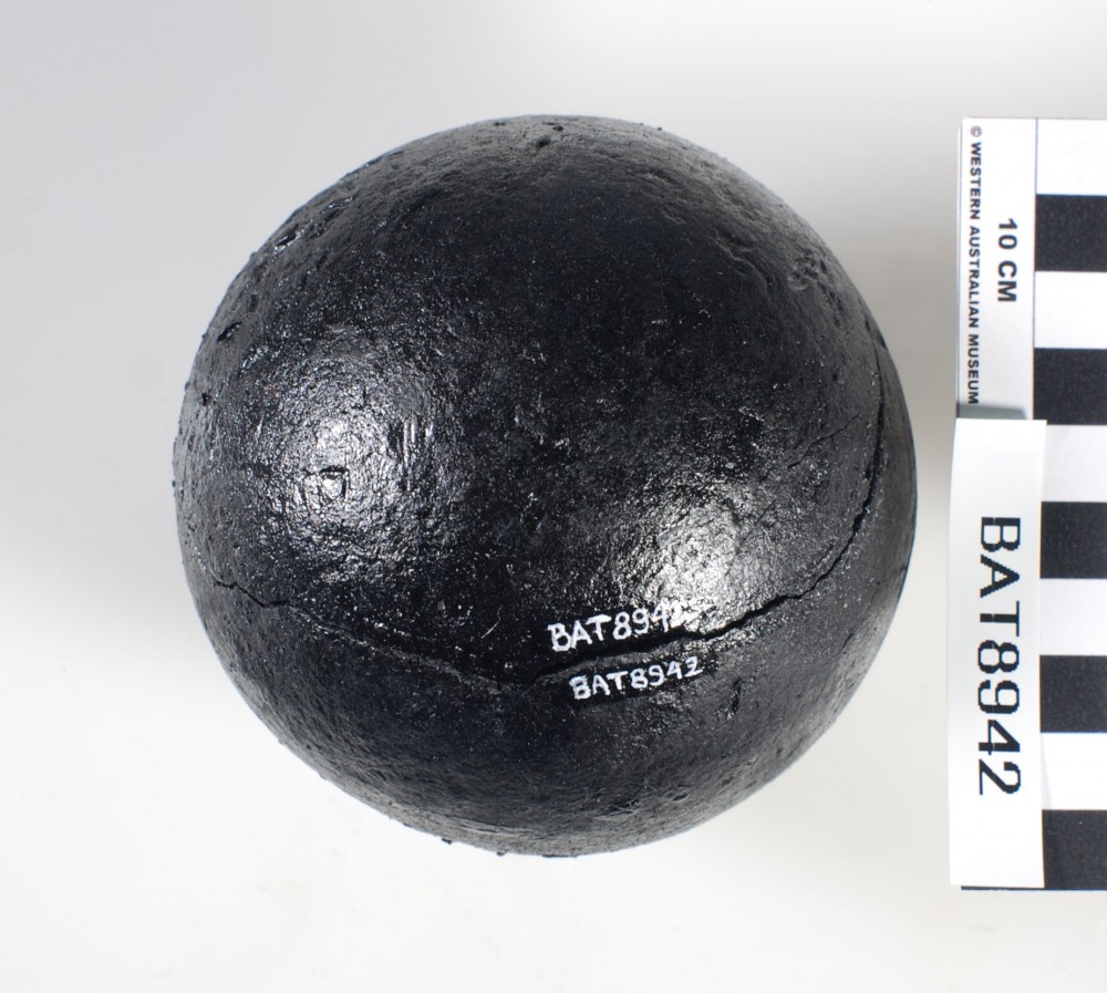Armament artefact recovered from Batavia