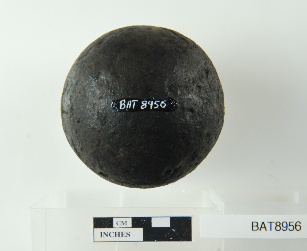 BAT8956 Armament artefact recovered from Batavia