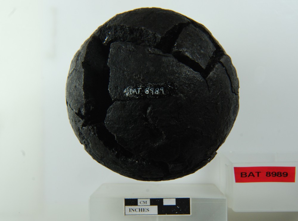 BAT8989 Armament artefact recovered from Batavia