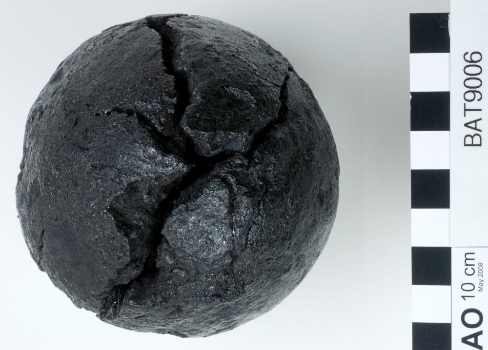 BAT9006 Armament artefact recovered from Batavia