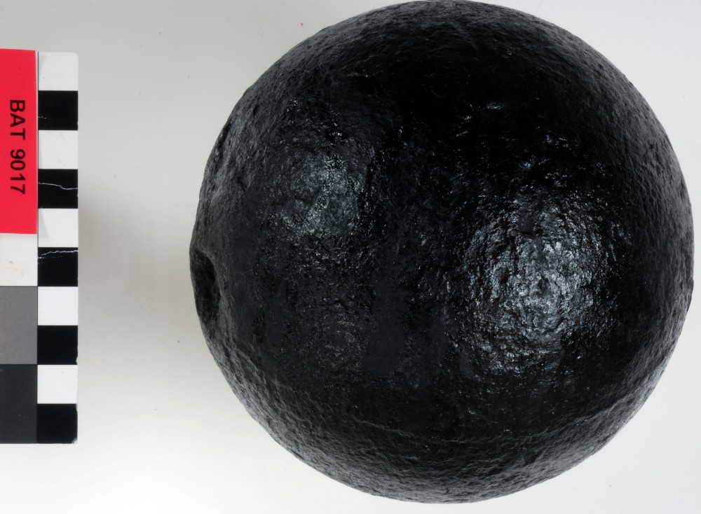 BAT9017 Armament artefact recovered from Batavia