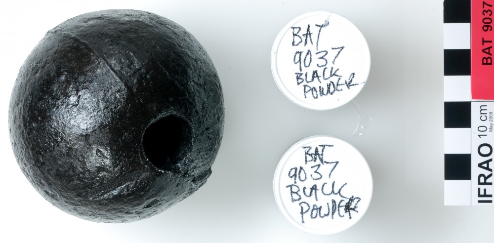 Armament artefact recovered from Batavia