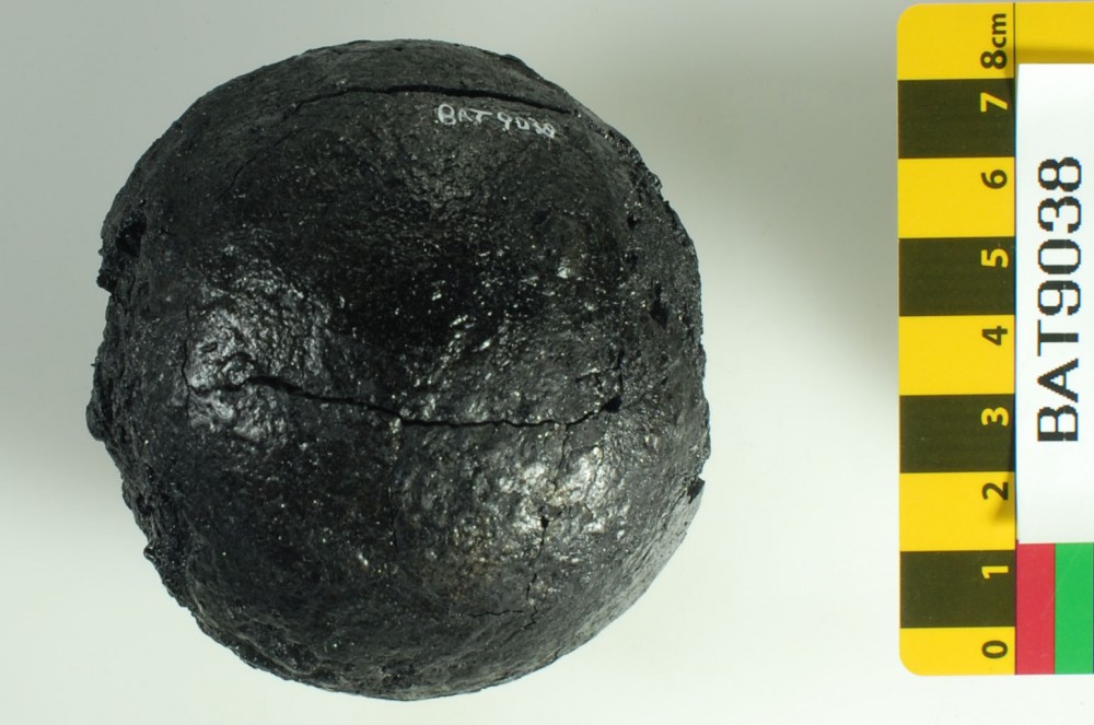 BAT9038 Armament artefact recovered from Batavia