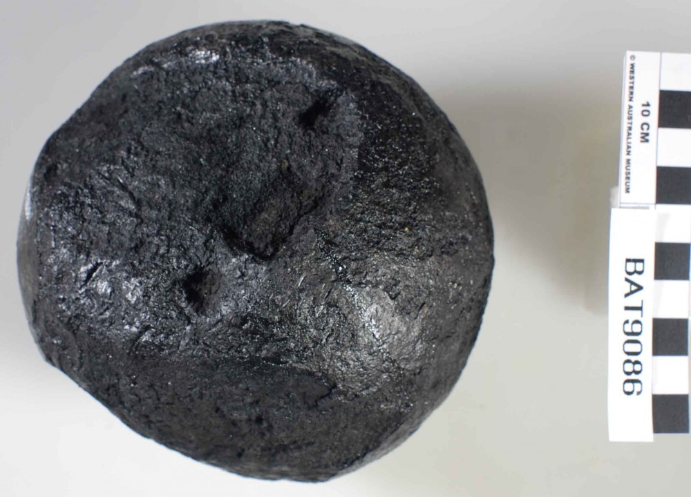 BAT9086 Armament artefact recovered from Batavia