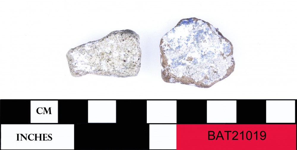 BAT21019 Earthenware artefact recovered from Batavia