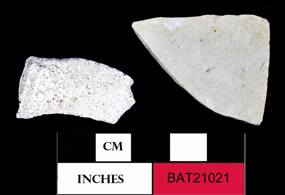 BAT21021 Stoneware artefact recovered from Batavia