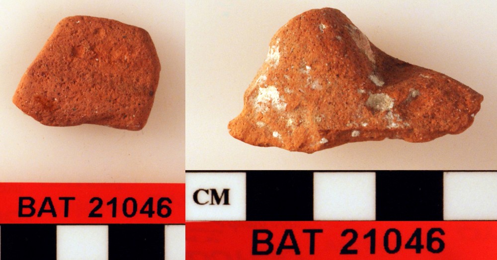 Earthenware artefact recovered from Batavia