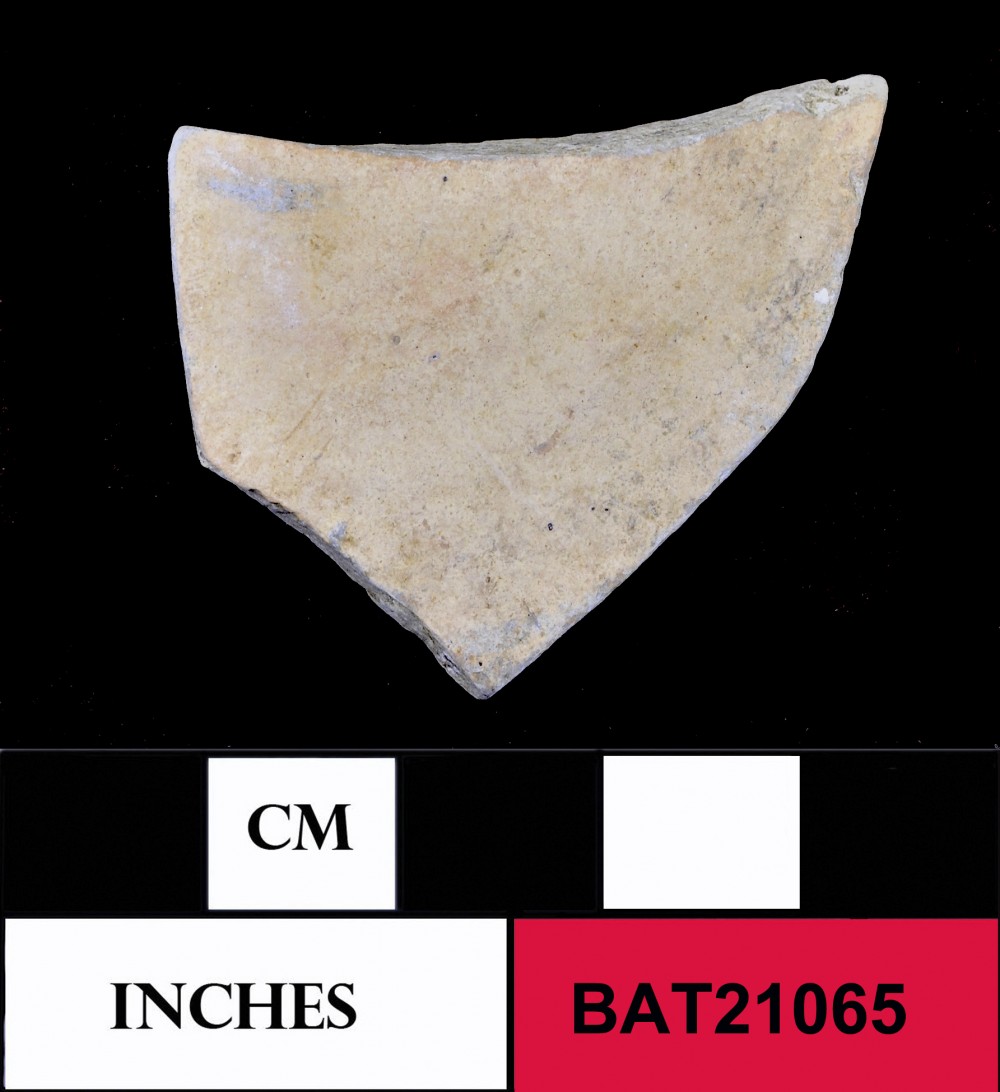 Stoneware artefact recovered from Batavia