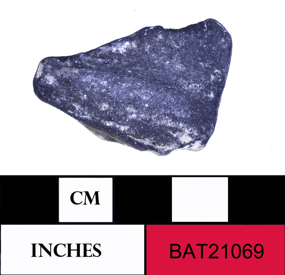 BAT21069 Majolica artefact recovered from Batavia