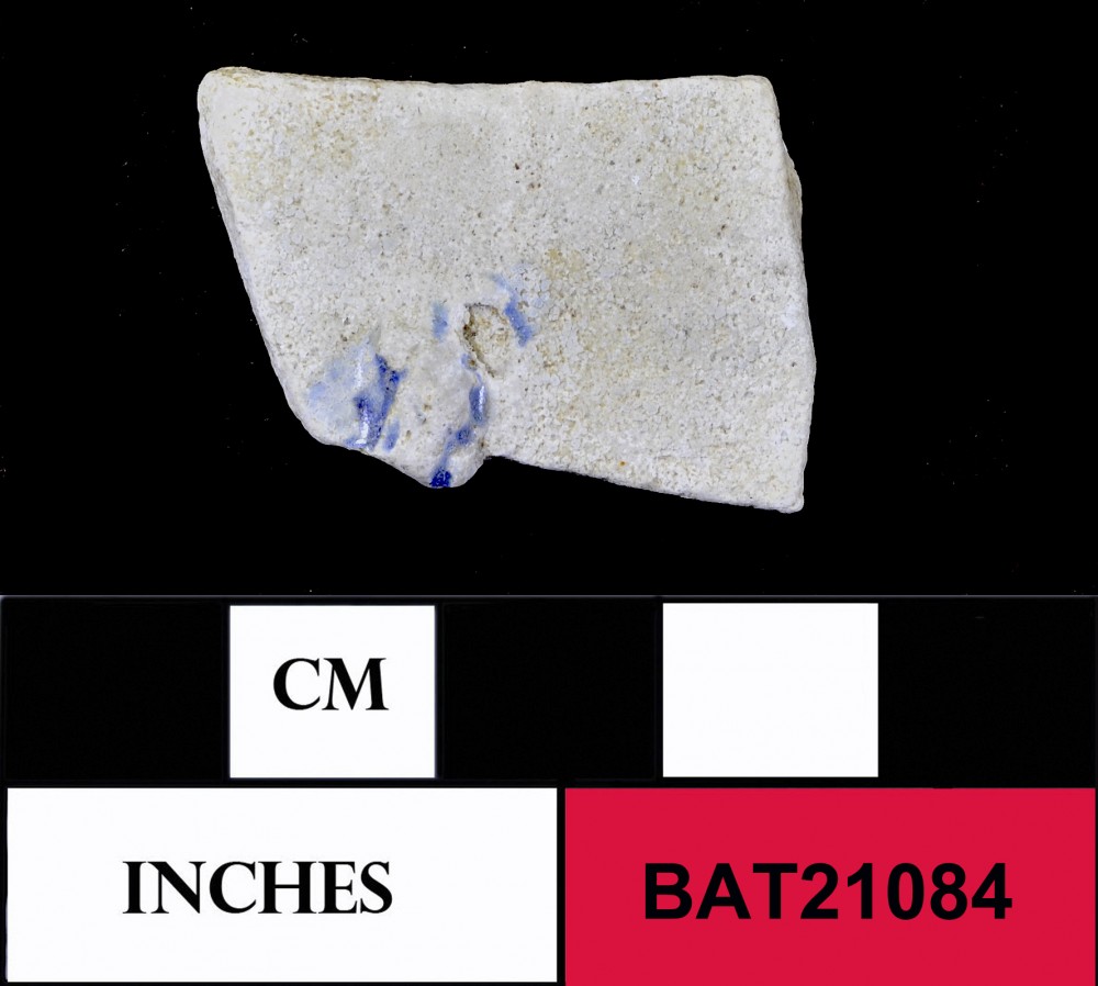 BAT21084 Stoneware artefact recovered from Batavia