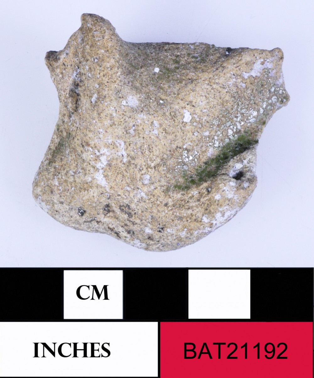 BAT21192 Majolica artefact recovered from Batavia