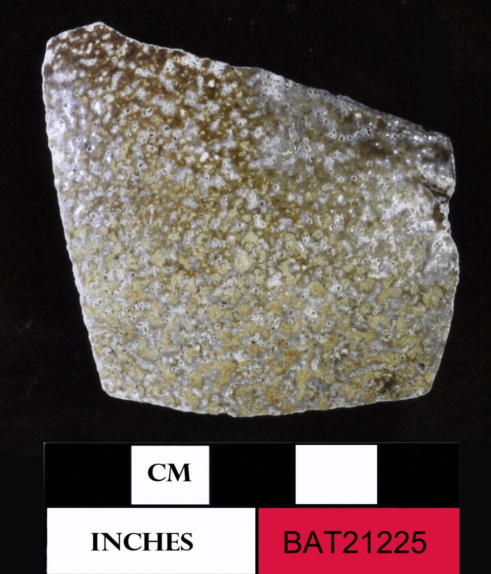 Stoneware artefact recovered from Batavia