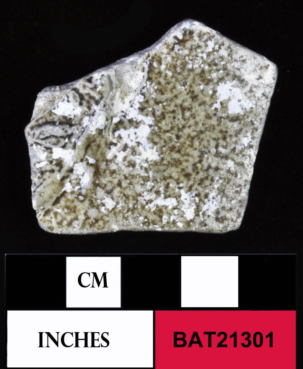 BAT21301 Stoneware artefact recovered from Batavia