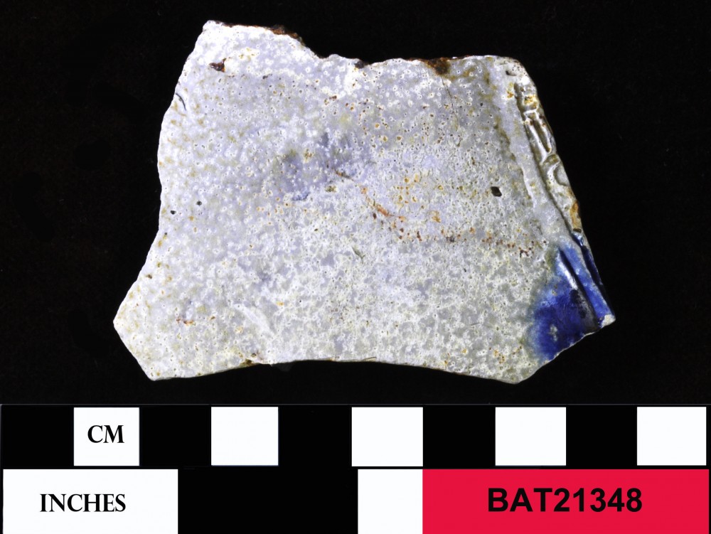 BAT21348 Stoneware artefact recovered from Batavia