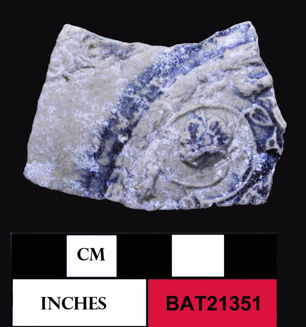 Stoneware artefact recovered from Batavia