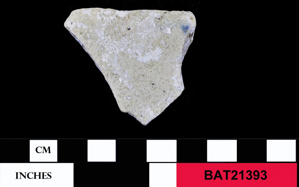 BAT21393 Stoneware artefact recovered from Batavia