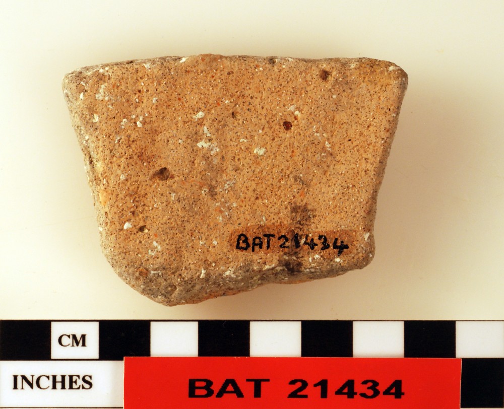 BAT21434 Earthenware artefact recovered from Batavia