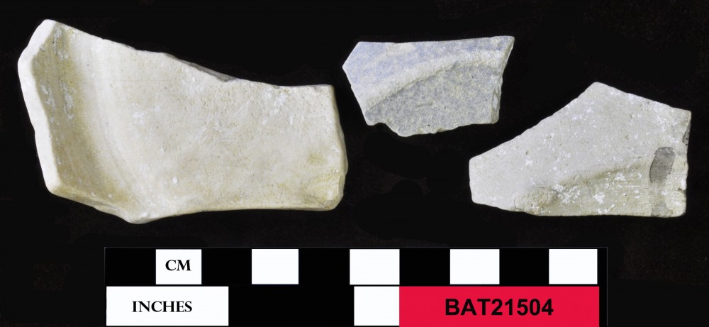 BAT21504 Stoneware artefact recovered from Batavia