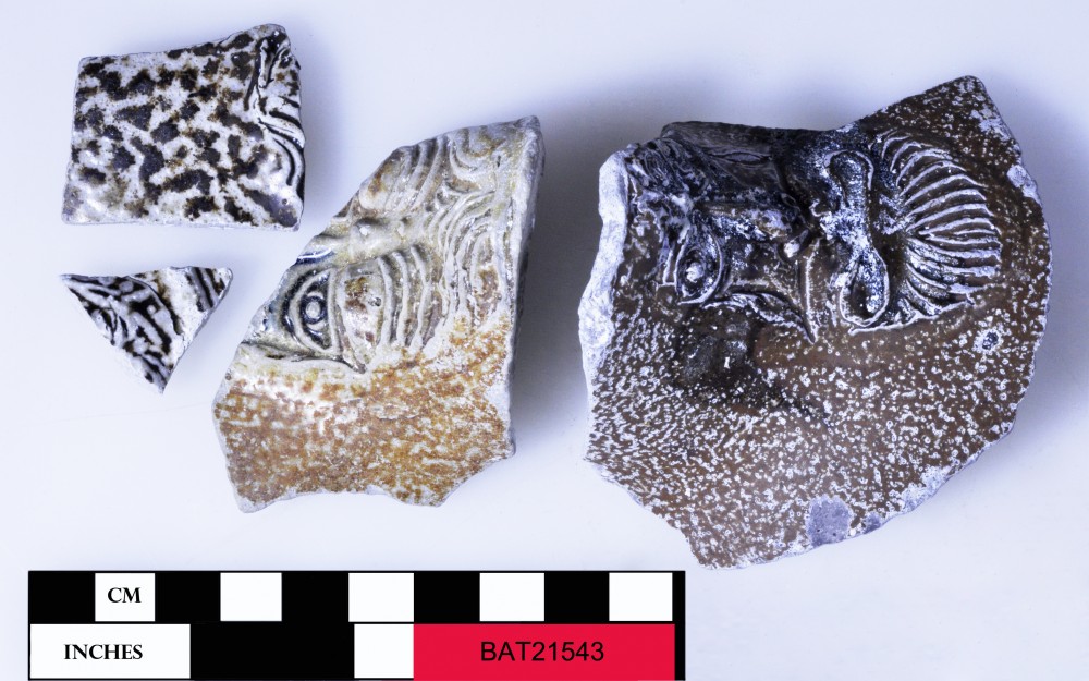 BAT21543 Stoneware artefact recovered from Batavia