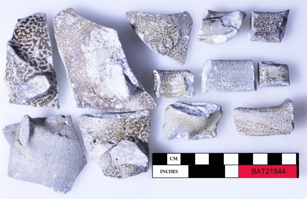 BAT21544 Stoneware artefact recovered from Batavia