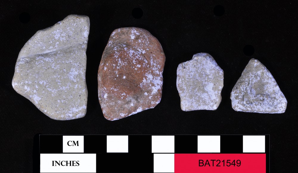 BAT21549 Earthenware artefact recovered from Batavia