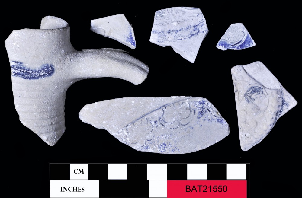 Stoneware artefact recovered from Batavia