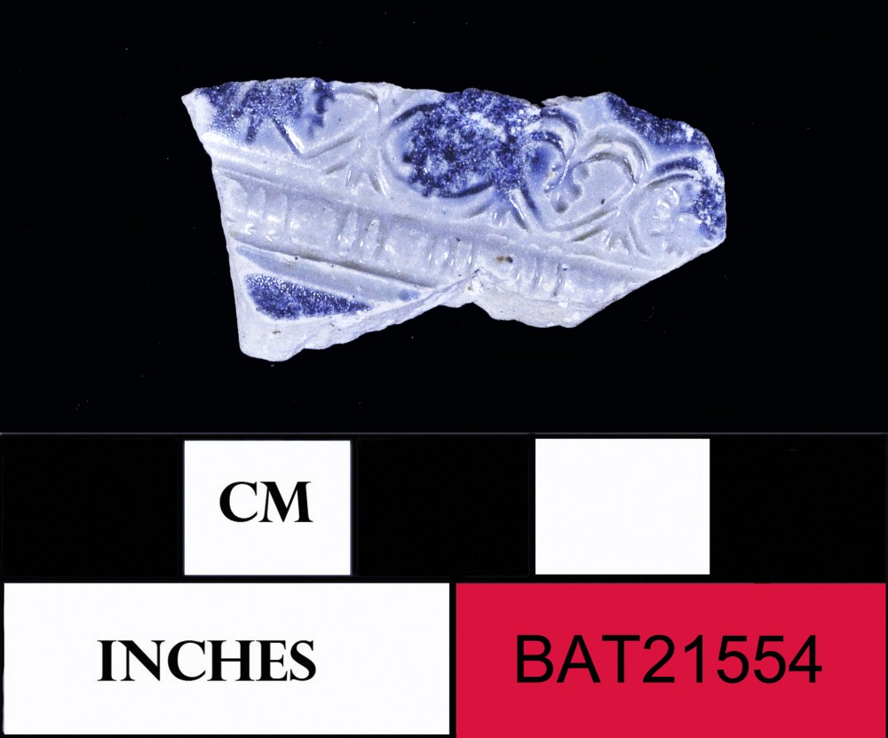 BAT21554 Stoneware artefact recovered from Batavia
