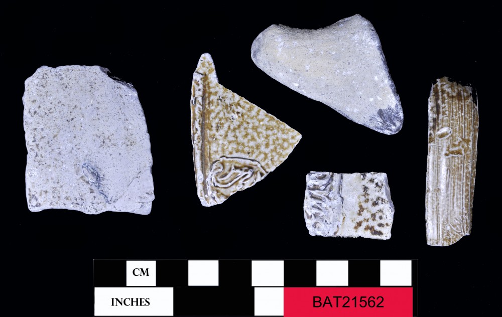 BAT21562 Stoneware artefact recovered from Batavia